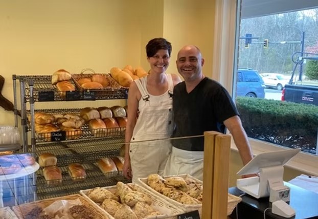 Ari and Stacy, owners of Awaken Bake Company, BAC clients